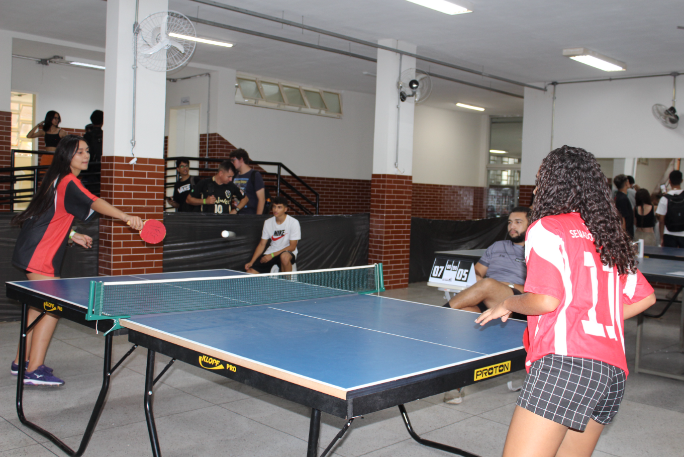 Disputa pelo segundo lugar no feminino individual encerrou a competição de tênis de mesa Disputa pelo segundo lugar no feminino individual encerrou a competição de tênis de mesa